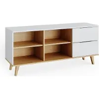 Vicco Kommode Nautica Weiß 40 x 61 cm, Model 35107