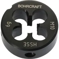 Bohrcraft Schneideisen DIN EN 22568 6G HSS-ECo5 metrisches Gewinde M 8