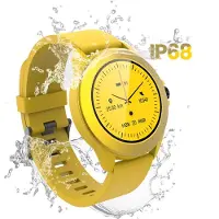 Forever Colorum CW-300 Smartwatch Tracker Wasserdicht IP68 Multi-Sport-Funktion Armband Uhr Bluetooth, Benachrichtigungen aus der App, Musiksteuerung für Android iOS Magenta