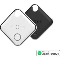 FIXED Tag - Bluetooth Tracker für iOS - 2 Pack - Schwarz / Weiß