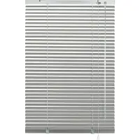 Gardinia Aluminium-Jalousie 25 mm silber 120 x 130 cm