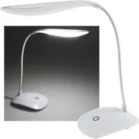 Chilitec LED Tischleuchte mit Touch-Schalter Schwanenhals 3 Helligkeitsstufen