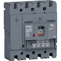 Hager Leistungssch. h3+ P250 LSI 4x100A 70kA HET101JR