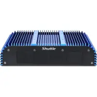 Shuttle BPCAL02-i3 industrial Box-PC, Core i3-1215U, 2x SO-DIMM, 2x LAN, 1x COM, 1xHDMI,4x USB, lüf