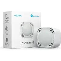 Aeotec TriSensor 8 Smart Home Sensor Z-Wave 800 Long Range für Bewegung, Temperatur, Licht