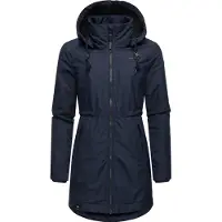 Ragwear Winterjacke "Dakkota" mit Kapuze Wasserdichter Winterparka mit Teddyfleece Innenfutter