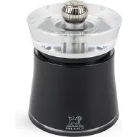 Peugeot Pfeffermühle BALI 8cm Schwarz Acryl-ABS Stahlmahlwerk Gewürzmühle