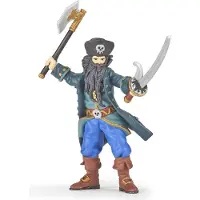 Papo Blackbeard-Pirat - H: 10,5 cm - - One Size - Spielzeugfiguren