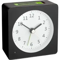 TFA-Dostmann 60.1031.01 Quarz Wecker Schwarz Alarmzeiten 1 (60.1031.01)
