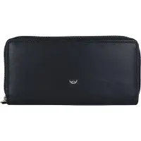 Golden Head Leder Geldbörse Polo RFID Protect Ladies Purse Black schwarz