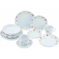 Creatable , 22900, AllRound Summertime, Kombiservice 10-tlg, Porzellan