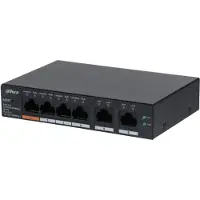 Dahua Technology DH-CS4006-4GT-60, Managed, L2, Gigabit Ethernet (10/100/1000), Vollduplex, Power over Ethernet (PoE), Wandmontage