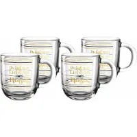 Leonardo Teeglas Emozione 400 ml (4er Set)