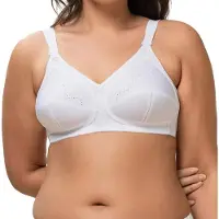 Triumph Ohne Bügel BH Doreen + Cotton 01 | Grösse: 105G | Farbe: Weiß