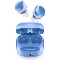 MusicSound Flow Kopfhörer Kabellos im Ohr Anrufe/Musik Bluetooth Weiß