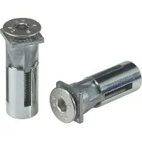 Locinox Befestigungssystem/Bolzen Quick-Fix mit hoher Zugfestigkeit, Edelstahl 2 Stk