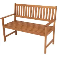 Casa.pro Gartenbank ‘Canzano’ 120 x 58 x 90 cm Eukalyptusholz