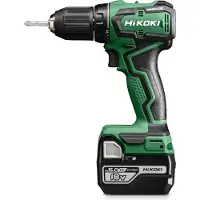 HiKOKI DS18DDWPZ, Elektrischer Schraubendreher, Pistolengriff, 1/2", Schwarz, Grün, Bürstenlos, 1700 RPM