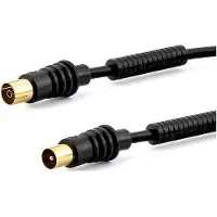 E+p AB 301 G. Anschluss 1: coax, Anschluss 2: Koaxial, Beschichtung Verbindungsanschlüsse: Gold. Kab
