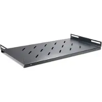 Inter-Tech 88887346, Regalboden, Schwarz, 1 Stück(e), 1,27 kg