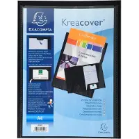 Exacompta 43501E, A4, Polypropylen (PP), Schwarz, 240 mm, 320 mm, 10 Stück(e)