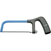 Unior Säge 260 mm 753P - Bügelsäge mit wechselbarem 150 mm-Sägeblatt, Kunstst...