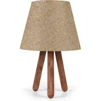 Opviq , AYD-637, Tischleuchten, Beige, PVC, 22 x 33 x 33 cm