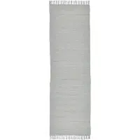 Theko Läufer "Happy Cotton Fleckerl", rechteckig, 5 mm Höhe, Handweb Läufer, Flachgewebe, reine Baumwolle, handgewebt, mit Fransen