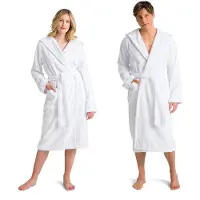 Möve Unisex-Bademantel "Superwuschel Kapuze, ideal für Sauna & Spa, Hotelbademantel", (1 St.), in Uni