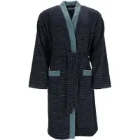 Esprit Bademantel Double Stripe Men Navy Blue-M