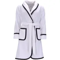 Vossen Bademantel Limbo Unisex White-M