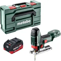 Metabo ST 18 L 90 Akku Stichsäge 18 V 90 mm + 1x LiHD Akku 5,5 Ah + Metabox - ohne Ladegerät