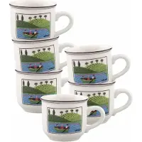 Villeroy & Boch Design Naif Mokka- / Espressotasse 100 ml 6er Set