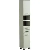 MÖBELPARTNER Hochschrank Palermo BxHxT 30.3 x 180.9 x 32.6 cm pistazie