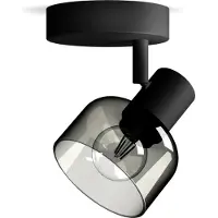 Philips Sleet Decken-/Wandspot, Schienenlichtschranke, E14, 1 Glühbirne(n), LED, 220-240 V, Schwarz
