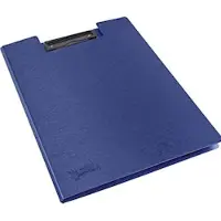 Rapesco Klemmbrettmappe 1698 PP (Polypropylen) Blau 4 Stück