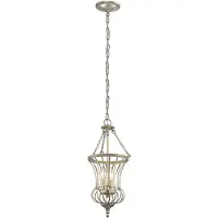 Elstead Lighting Elstead Calla Hängeleuchte E14 2-fach Sterling Gold