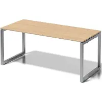 Bisley Schreibtisch Cito Maße: 180 x 74 x 80 cm (B x H x T) 3-Schicht-Spanplatte, melaminharz Farbe der Tischplatte: ahorn