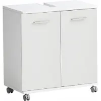 MÖBELPARTNER Waschtischunterschrank Palermo BxHxT 59,8 x 63,4 x 32,6 cm Frontfarbe weiß
