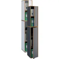 VCM Büroschrank Sideboard Salia 5fach B30