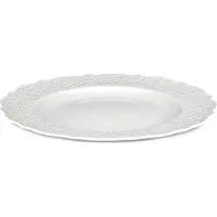 Alessi Essteller Dressed White Porcelain 27,3 cm (Set von 4 Stück)
