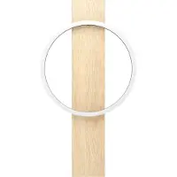 Eglo BOYAL Wand-/Deckenleuchte Lampe Beleuchtung - L30 x H56 x AL7,5 cm - schwarz, braun - IP20