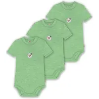 Normani 3er Set Baby Merino Kurzarmbody „Tihoi" - 9315