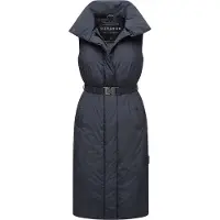 NAVAHOO Steppweste "Longweste Abendlied XIV", Damen, Gr. XS, blau (navy), Obermaterial: 100% Polyester Pol. recyc.. Futter: 100% Polyester Pol. recyc.. 100% Polyester Pol. recyc.., Westen Steppweste