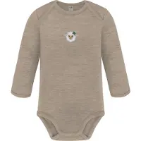 Normani Baby Merino Body Langarm „Auckland" - 9365