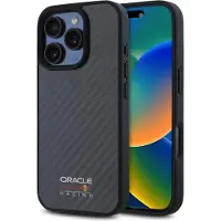 Red Bull Racing Red Bull Rbhmp16X24Cfilsk Iphone 16 Pro Max 6,9" Hardcase Czarny/Schwarz Carbon Fiber Glänzendes Logo Magsafe