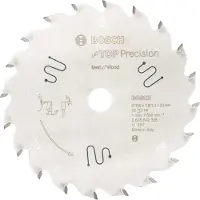 Bosch RUNDSAVKLINGE TOP WOOD 165X20MM 20T