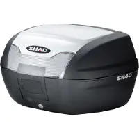 Shad Deckelcover für SH40 Topcase weiß lackiert Unisexneutral173 - Motorradzubehör - Motorradgepäck