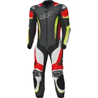 Held Brands Hatch Lederkombi 1-tlg. schwarz/weiß/rot 25 (50 kurz) Herrenschwarz/weiß/rot25 (50 kurz) - Motorradbekleidung - Motorradkombis