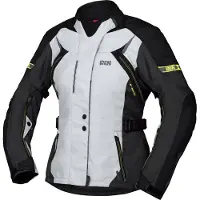 IXS Tour Liz-ST Damen Textiljacke grau/schwarz/gelb XXL DamengelbXXL - Motorradbekleidung - Motorradjacken
